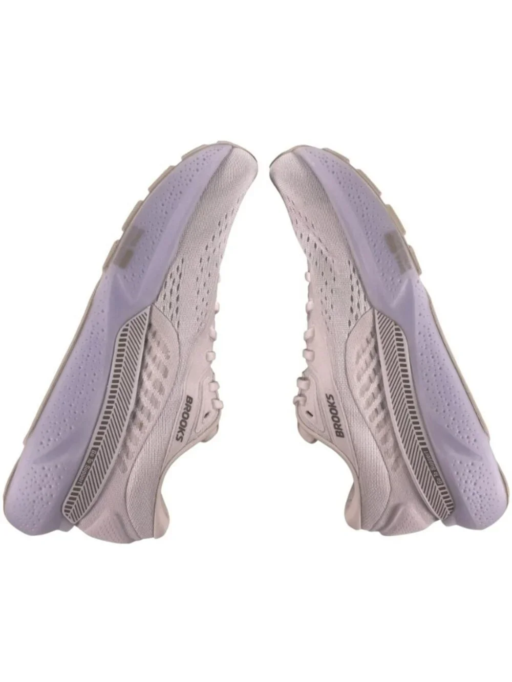 Brooks Adrenaline GTS 24 Running Shoes White/Oyster/Alloy Women's Size 10 NEW